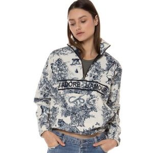 Ellandemm J’Adore Lamour half zip jacket / windbreaker XL / 2XL